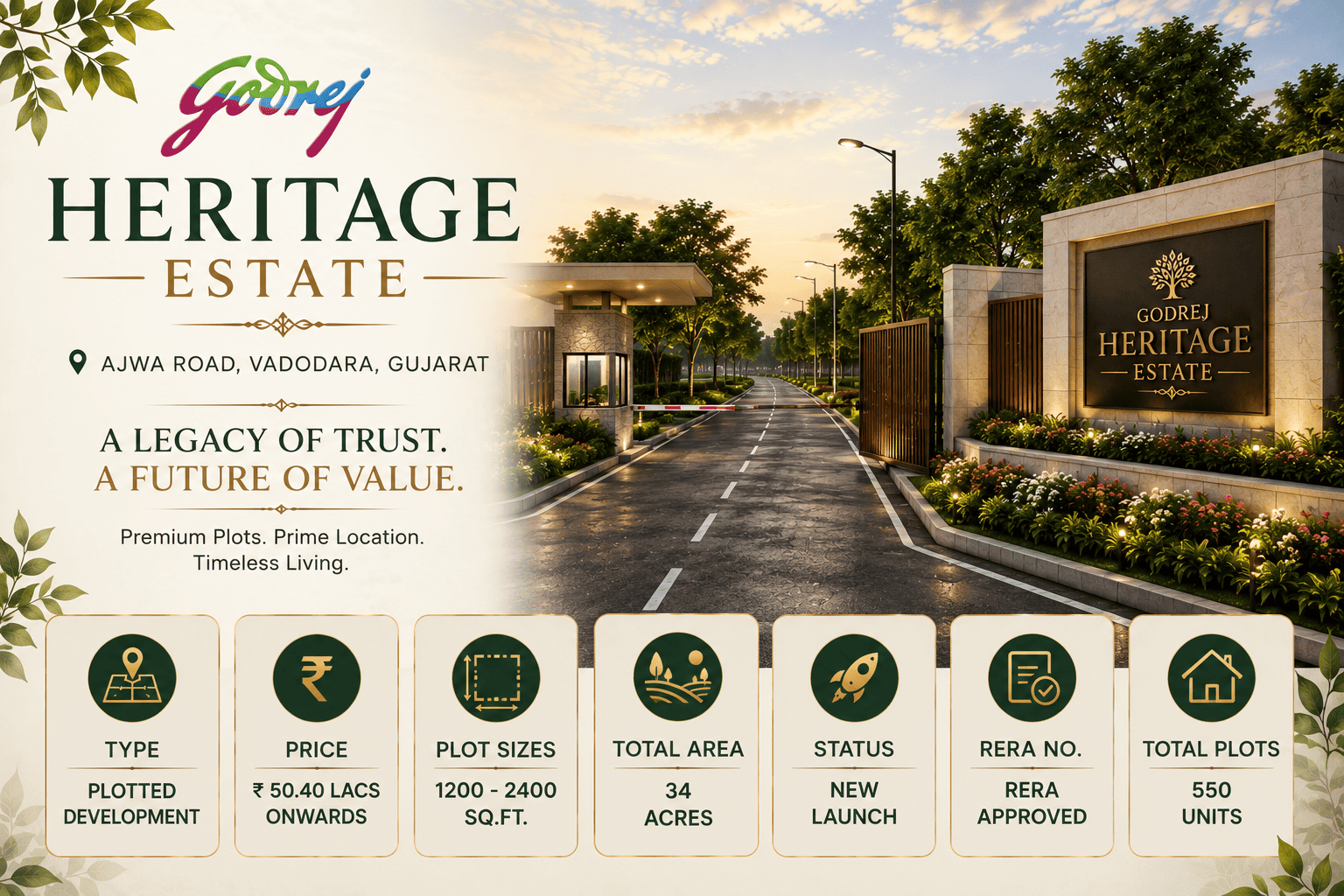 Godrej Heritage Estate Vadodara